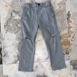 The Children's Place Light Gray Adjustible Waist Pants